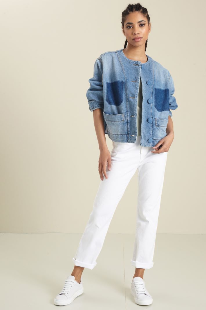 Giacca corta in jeans Fashion Market