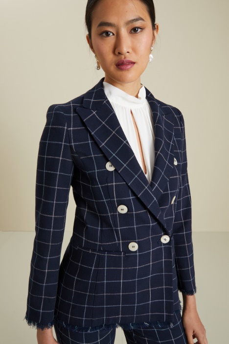 Blazer in stuoia Fashion Market