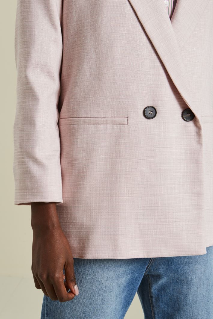 Blazer doppiopetto lamè Fashion Market