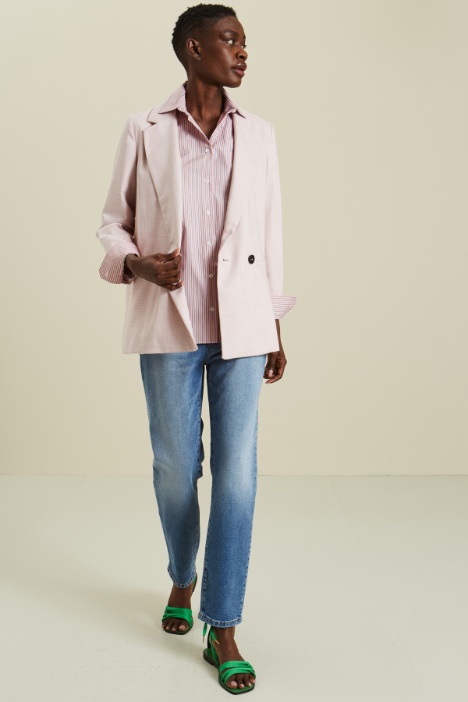 Blazer doppiopetto lamè Fashion Market