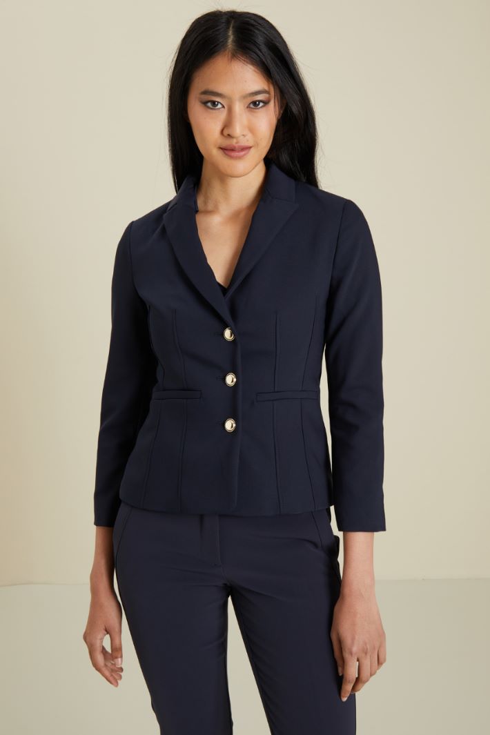 Blazer corto in cotone Fashion Market