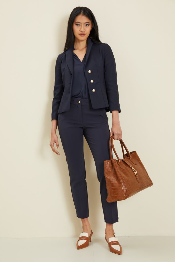 Blazer corto in cotone Fashion Market