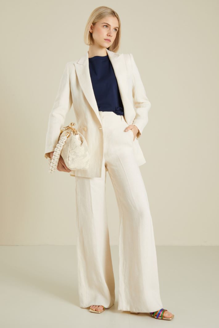 Blazer in lino Fashion Market