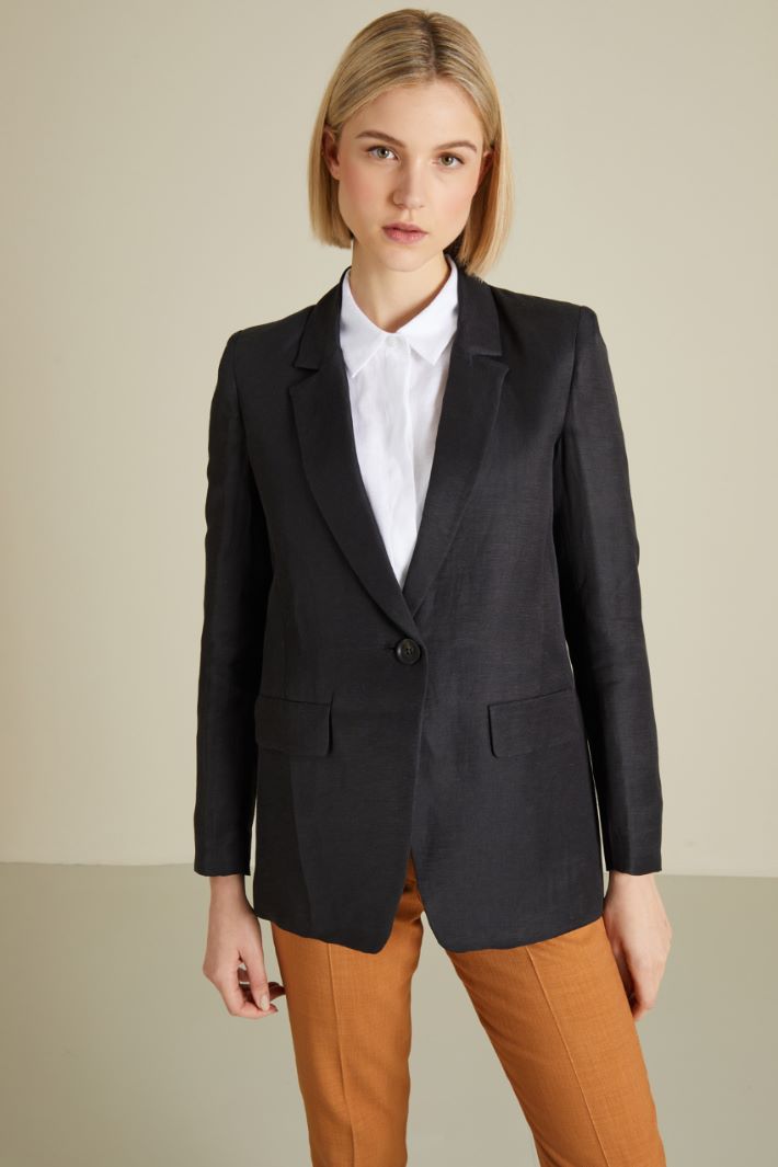 Blazer in lino Fashion Market