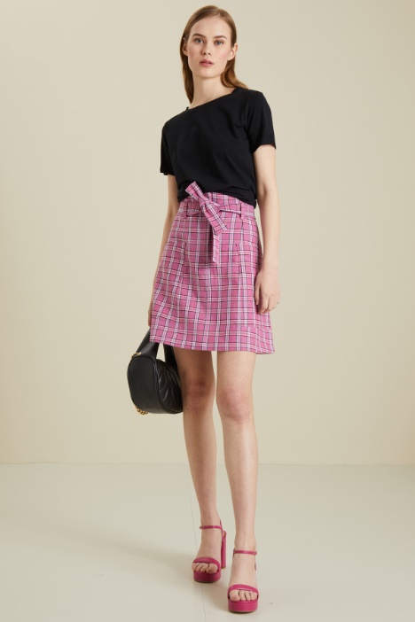 Gonna svasata in lino Fashion Market