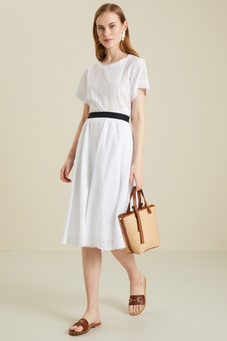 Gonna midi in sangallo Fashion Market