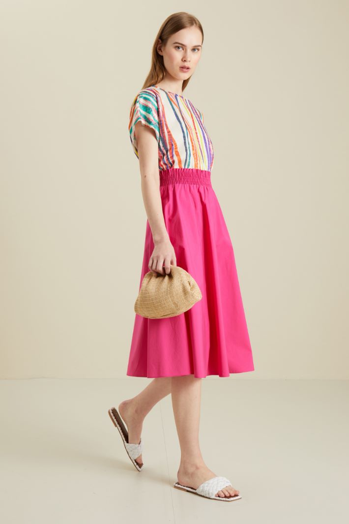 Gonna in popeline Fashion Market