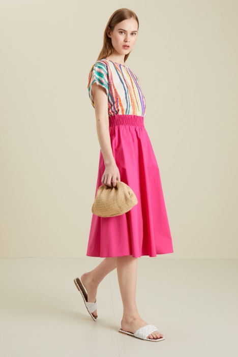 Gonna in popeline Fashion Market