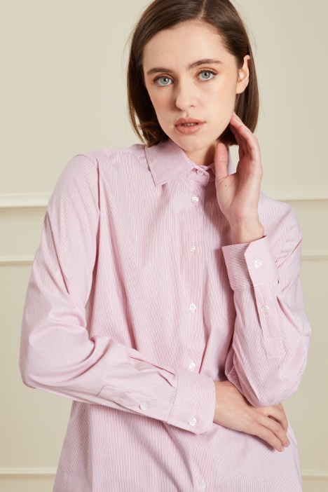 Camicia in popeline stretch Fashion Market