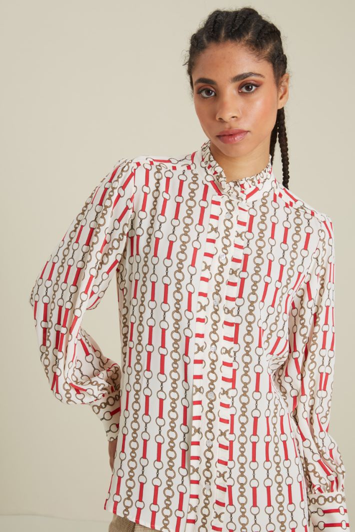 Camicia in crèpe de chine Fashion Market