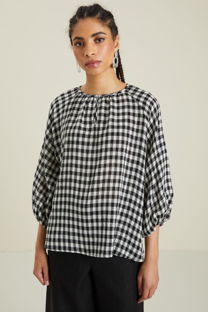 Blusa in lino Fashion Market