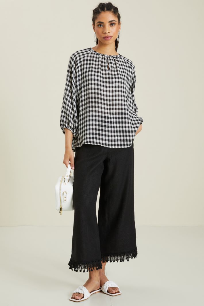 Blusa in lino Fashion Market