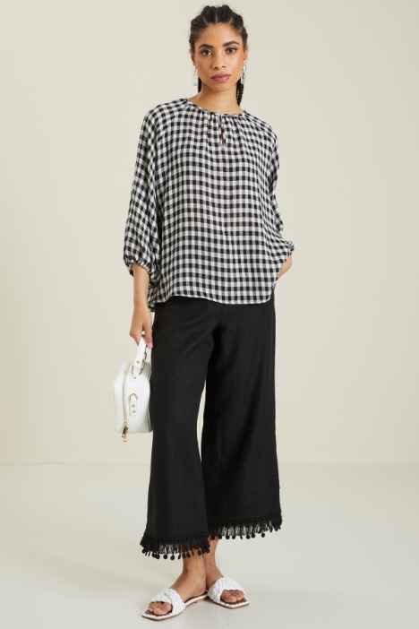 Blusa in lino Fashion Market