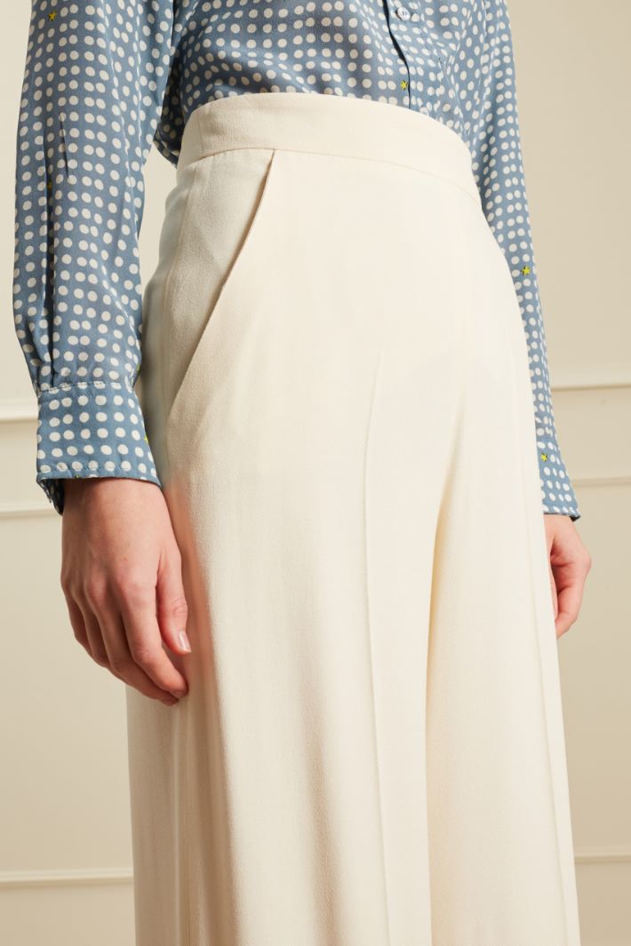 Pantaloni a palazzo svasati Fashion Market