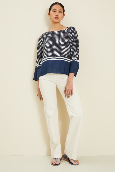 Pantaloni con dettaglio di catena Fashion Market