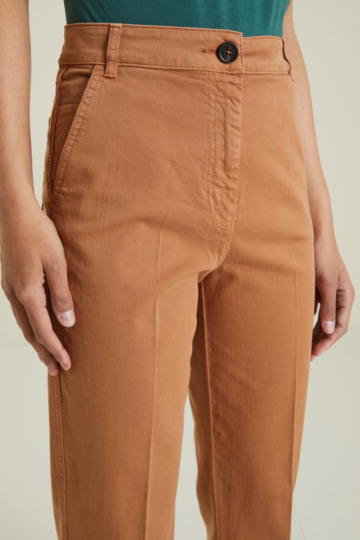 Pantaloni in cotone stretch Fashion Market
