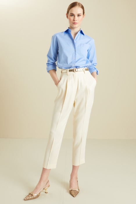 Pantaloni in crèpe Fashion Market