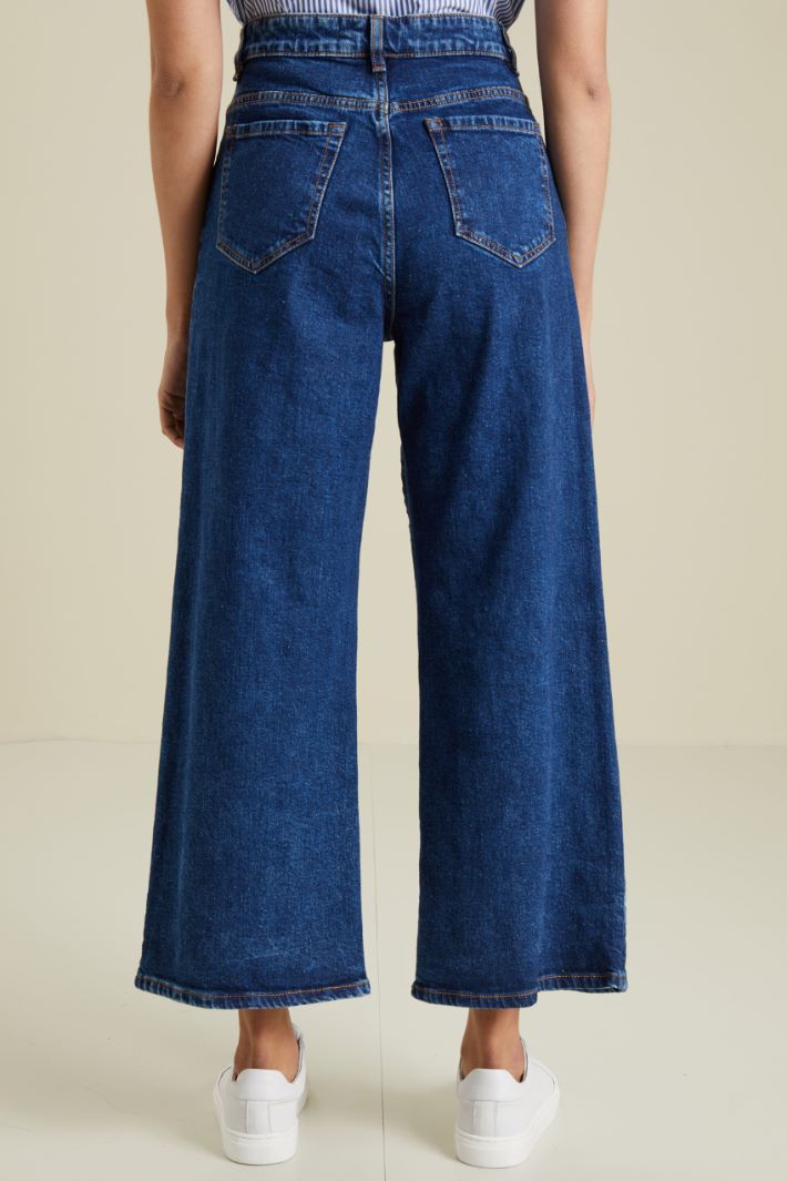 Jeans svasati in denim Fashion Market