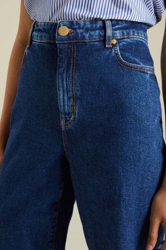 Jeans svasati in denim Fashion Market