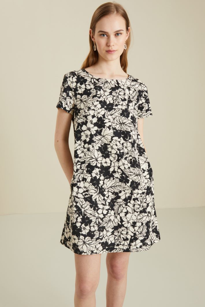 Abito in popeline di cotone Fashion Market