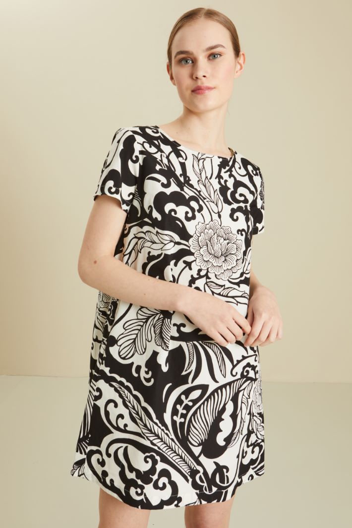 Abito in popeline di cotone Fashion Market