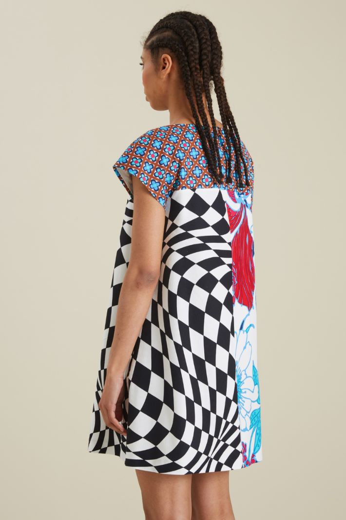 Abito in piquet di cotone Fashion Market