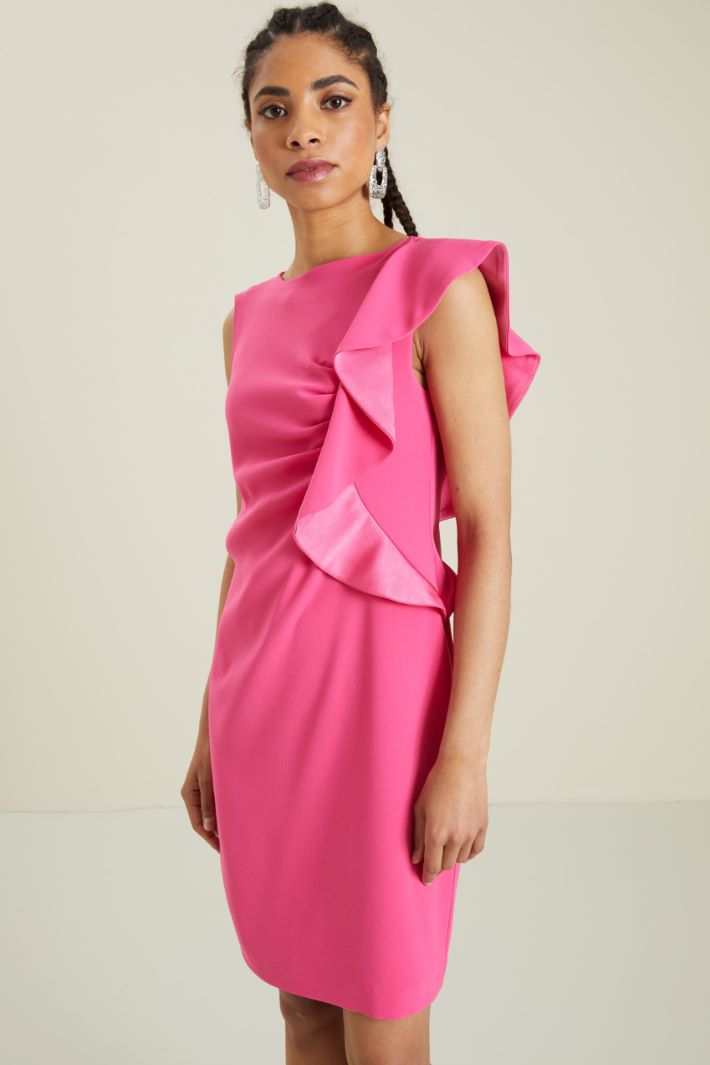 Abito a tubino con volant Fashion Market