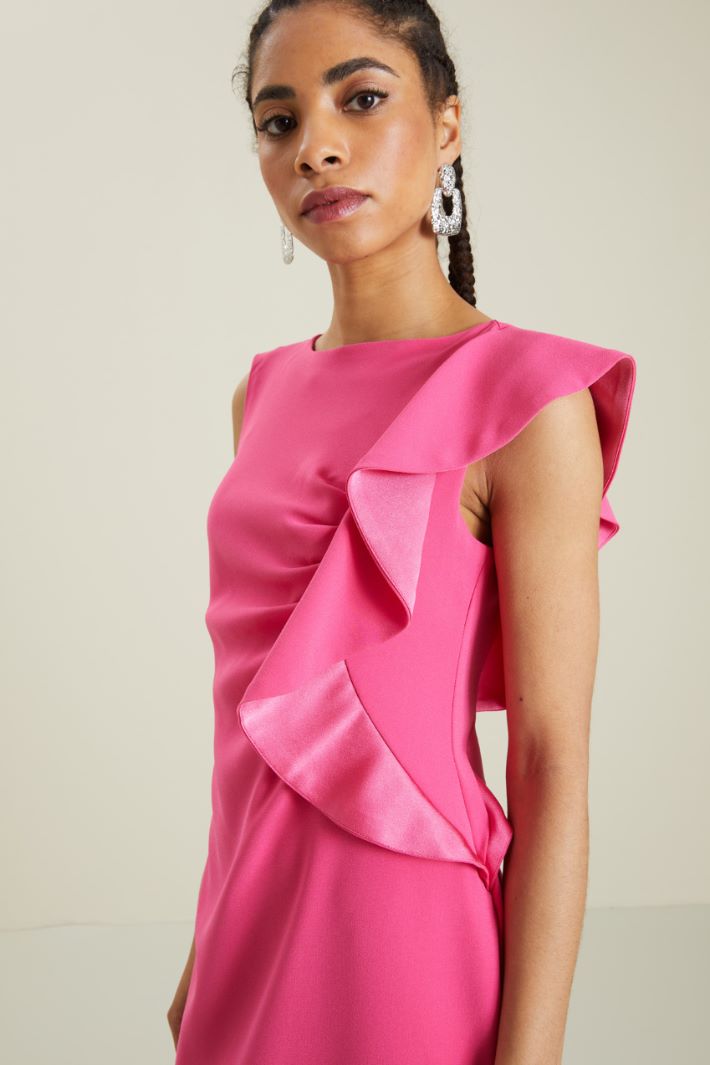 Abito a tubino con volant Fashion Market