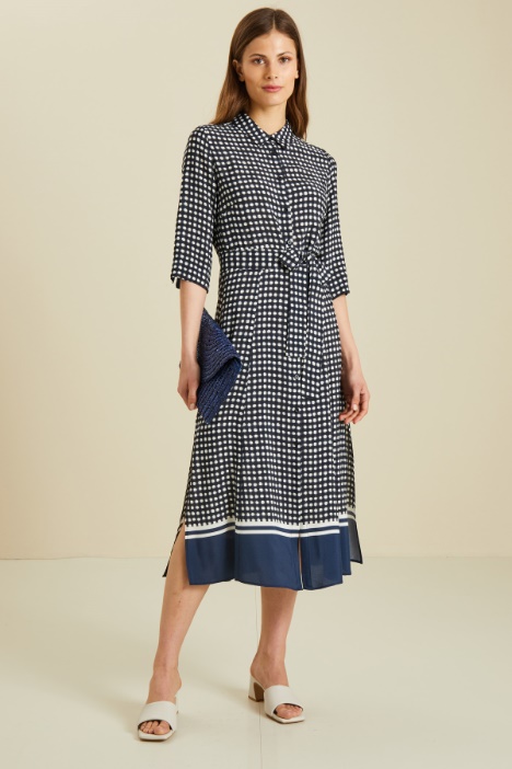 Abito con cintura coordinata Fashion Market