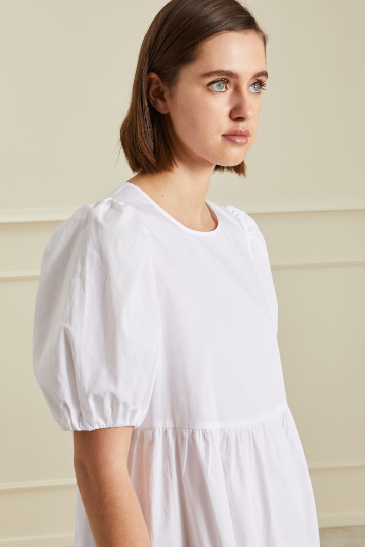 Abito in popeline di cotone Fashion Market