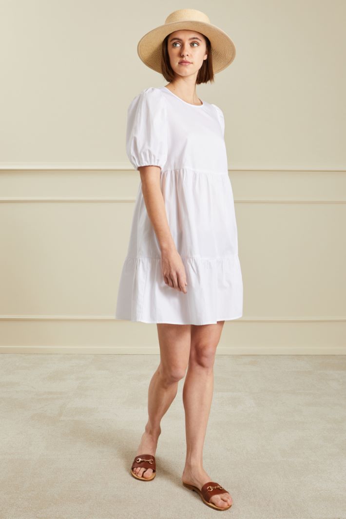 Abito in popeline di cotone Fashion Market