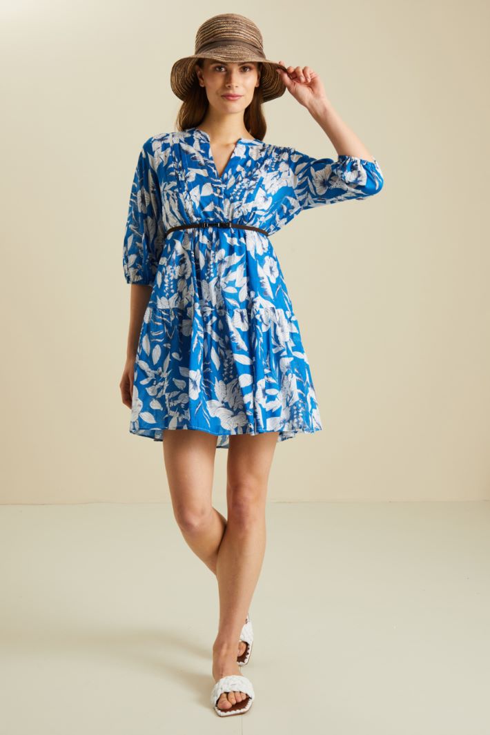 Abito in mussola stampata Fashion Market