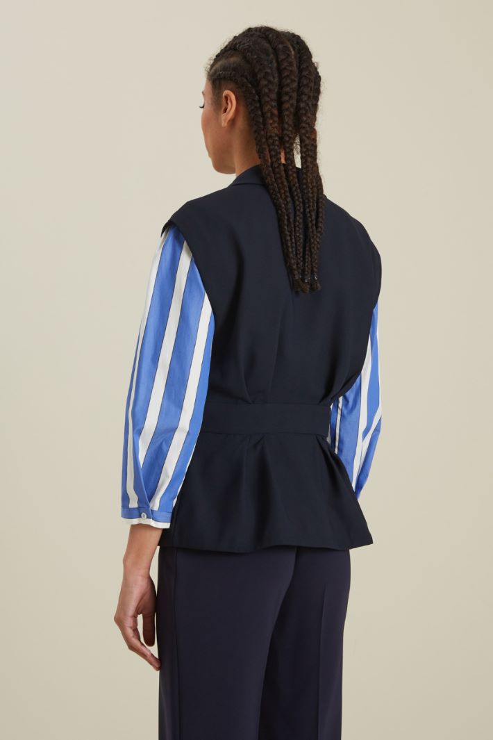 Gilet in enver satin Fashion Market