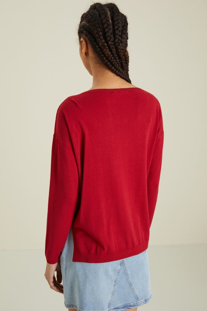 Maglia con spacchetti Fashion Market