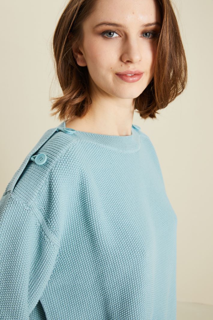 Maglia over in misto cotone Fashion Market Maglia over in misto cotone Fashion Market