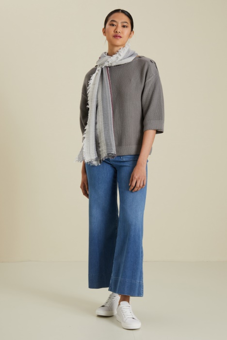 Maglia over in misto cotone Fashion Market