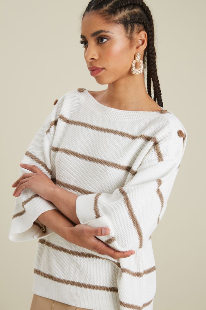 Maglia over in misto cotone Fashion Market