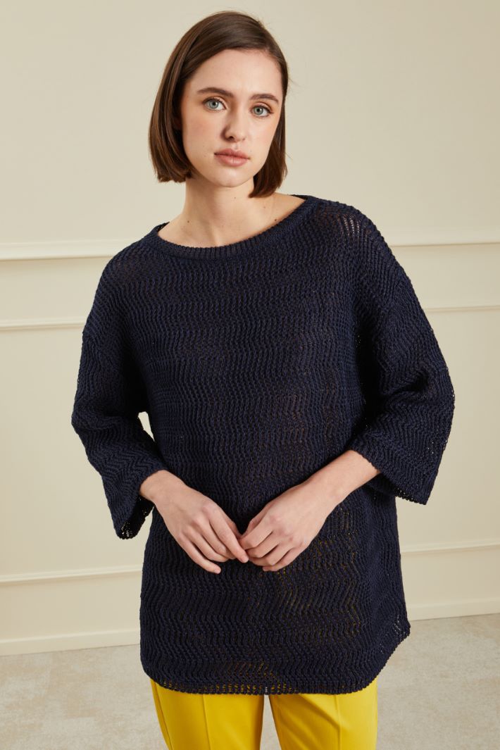 Maglia in puro lino Fashion Market Maglia in puro lino Fashion Market