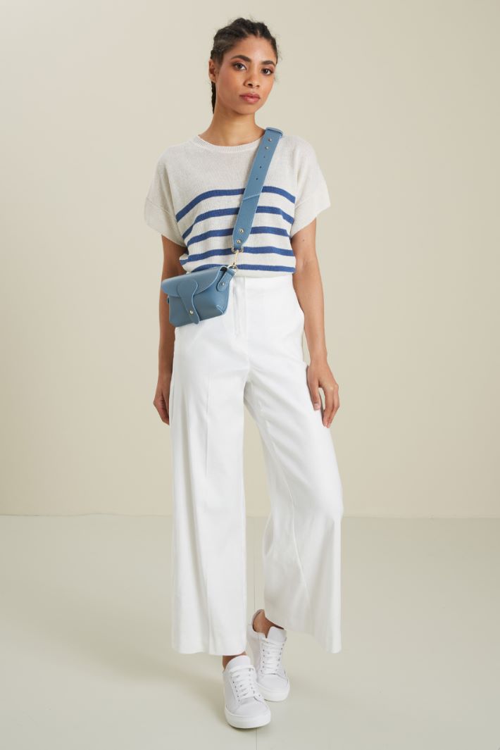 Maglia tinto filo in lino Fashion Market Maglia tinto filo in lino Fashion Market