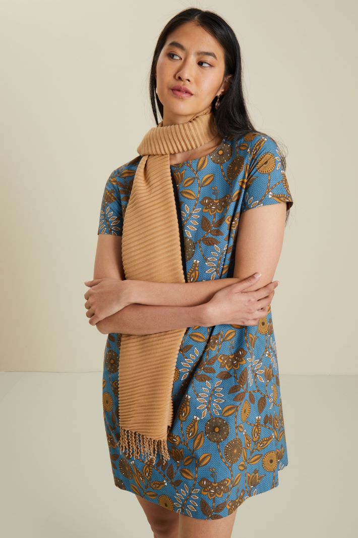 Sciarpa plissettata in viscosa Fashion Market