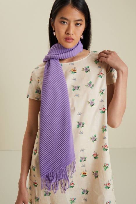 Sciarpa plissettata in viscosa Fashion Market