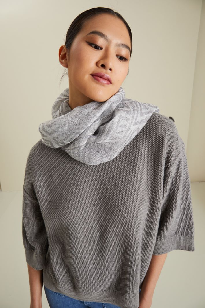 Sciarpa in lino e cotone Fashion Market