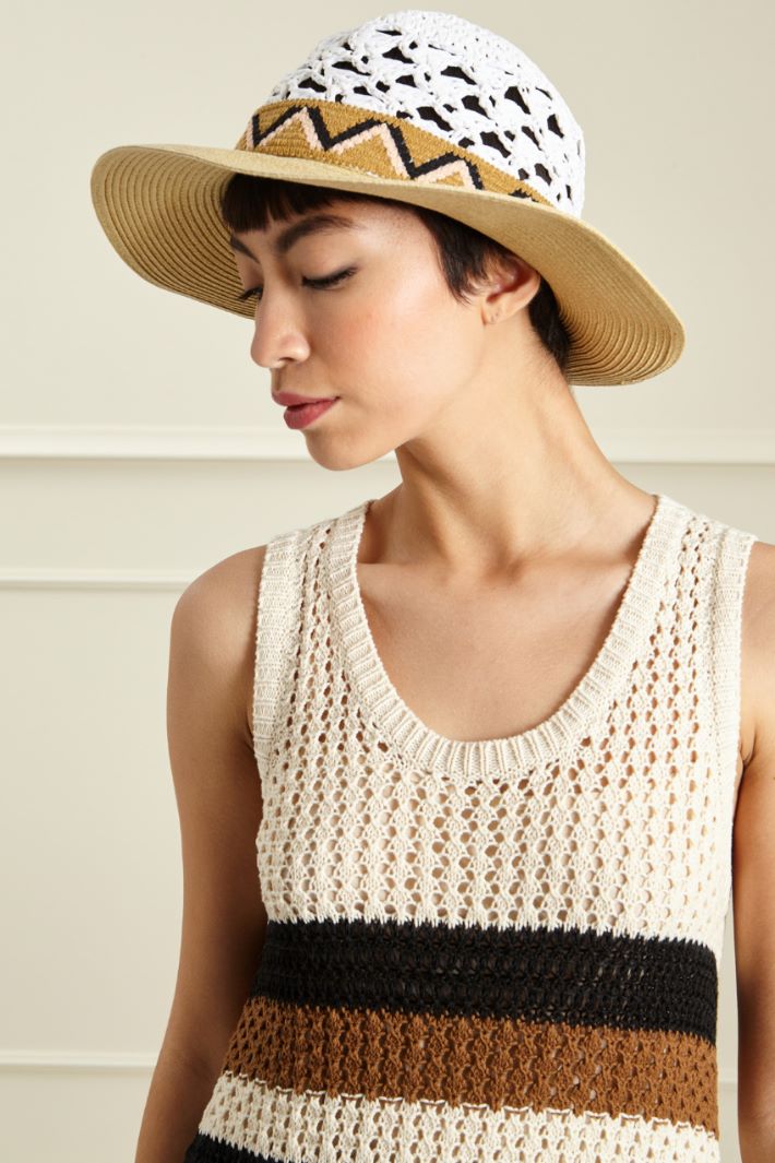 Cappello in rafia Fashion Market