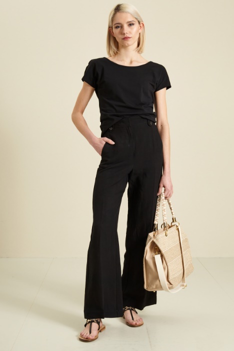 T-shirt con maniche a kimono Fashion Market