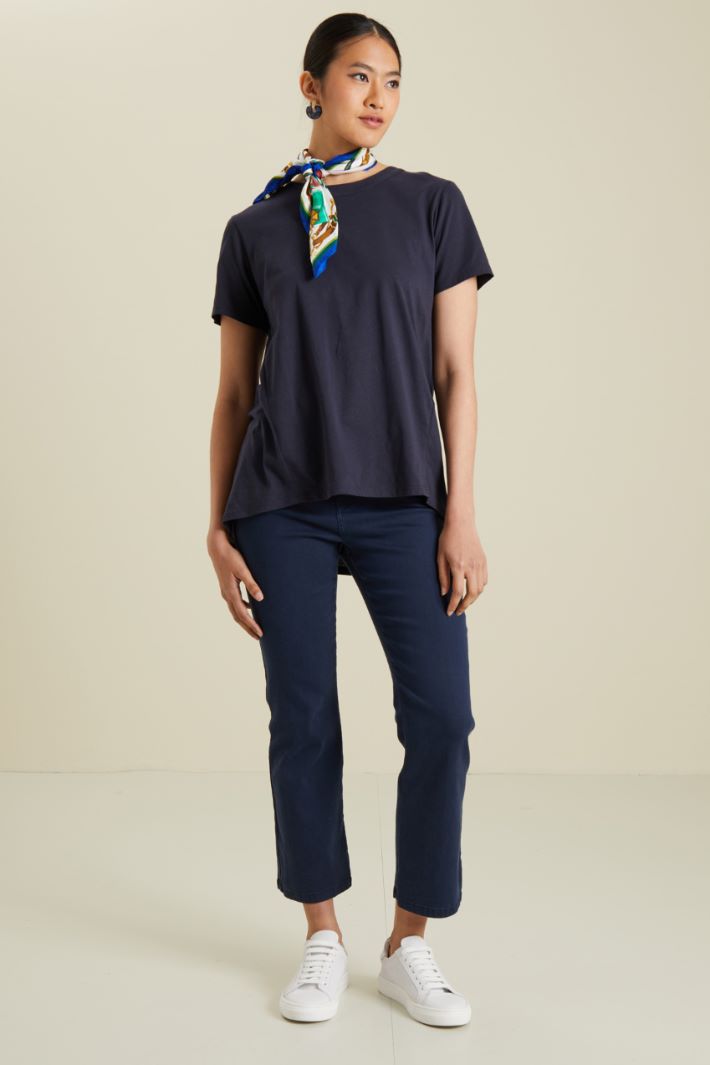 T-shirt con arricciatura Fashion Market T-shirt con arricciatura Fashion Market