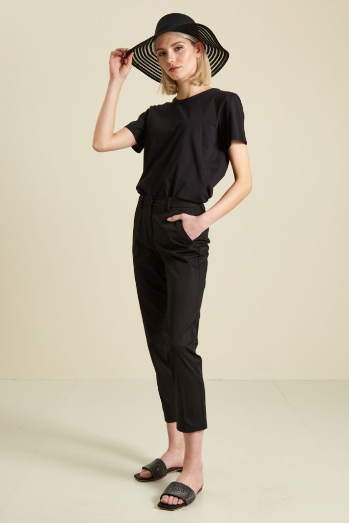 T-shirt con arricciatura Fashion Market T-shirt con arricciatura Fashion Market