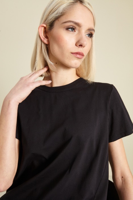 T-shirt con arricciatura Fashion Market