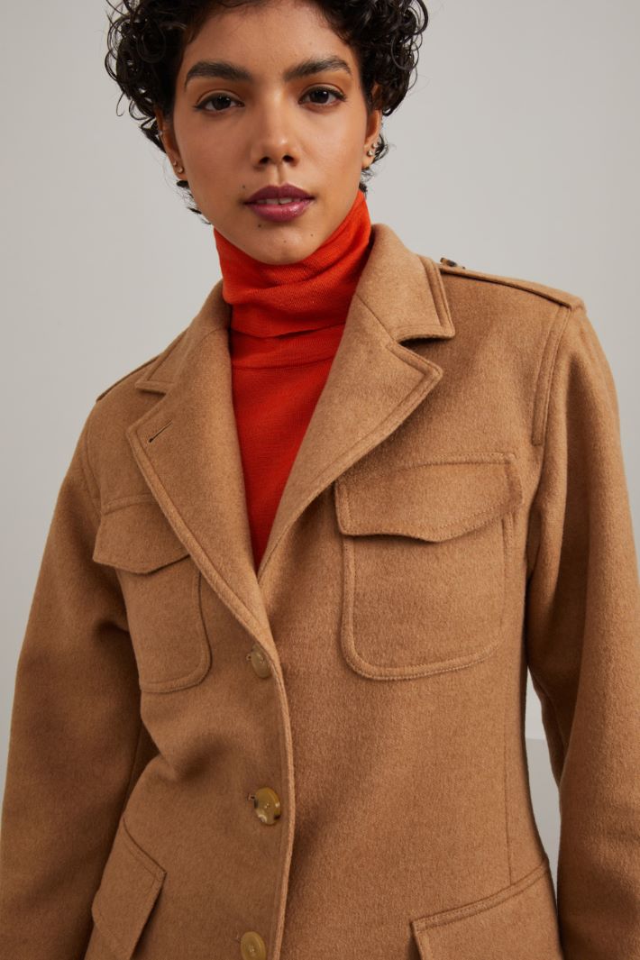 Giacca in puro cammello Fashion Market