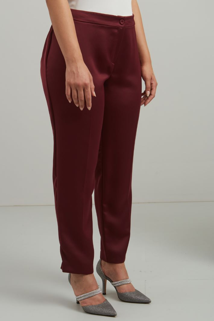 Pantaloni in envers satin Fashion Market Pantaloni in envers satin Fashion Market