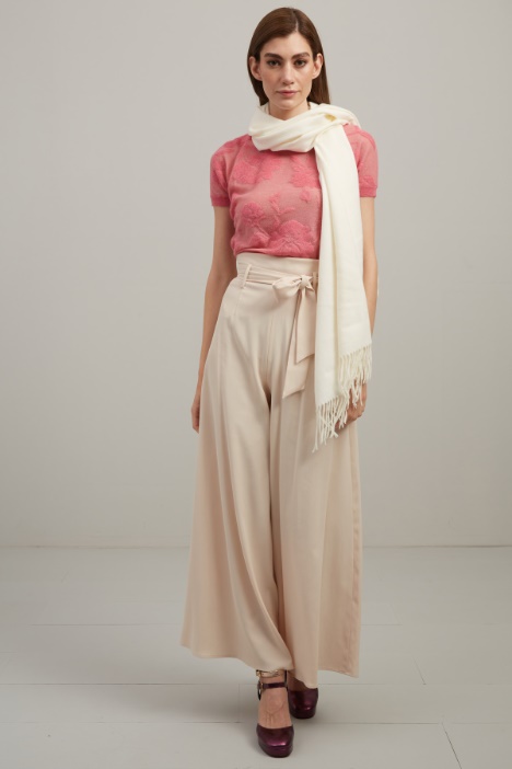 Pantaloni in envers satin Fashion Market